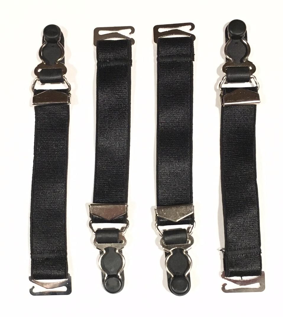 Garter grips and Garter Straps for garter belts and girdles